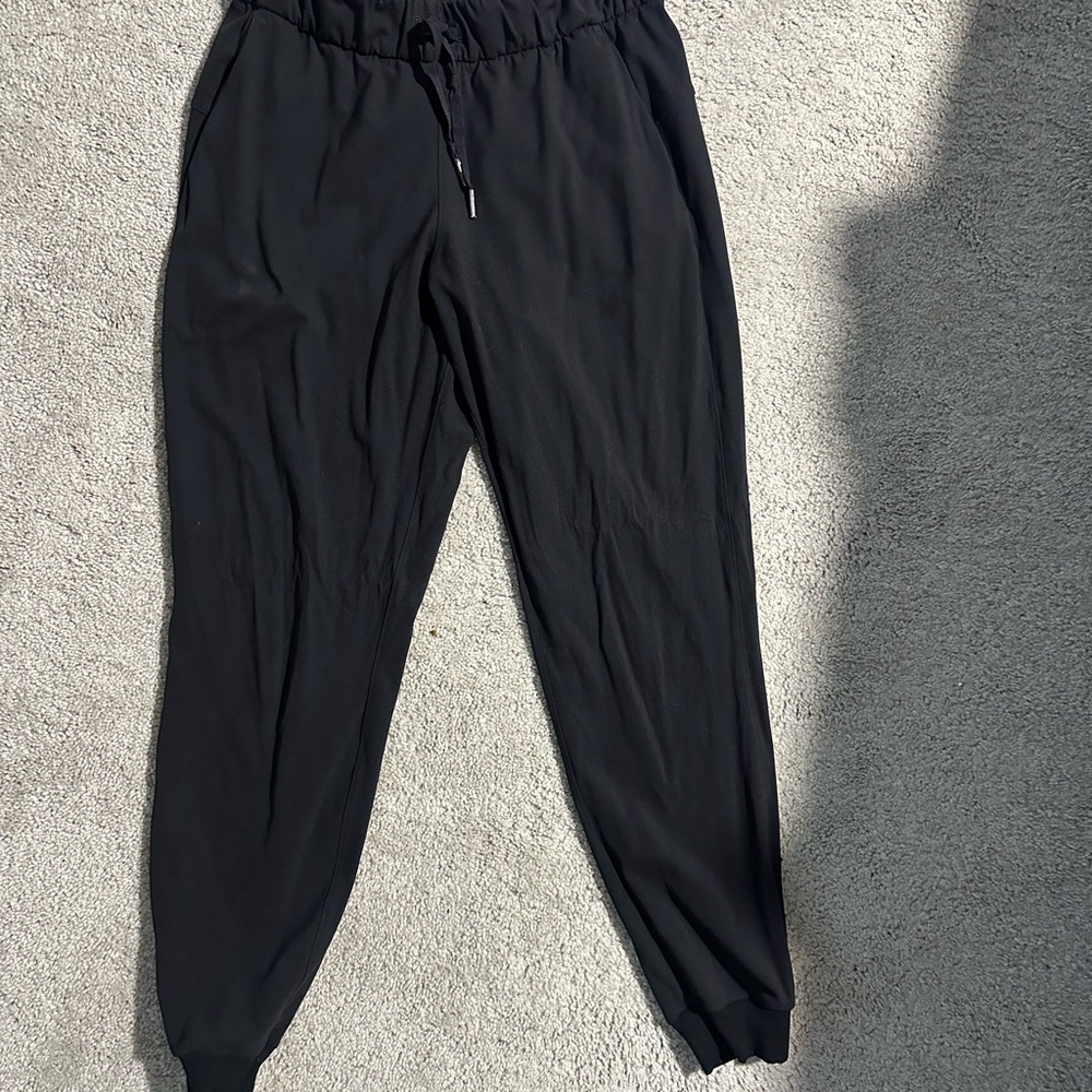Lululemon Athletica On The Fly Black Joggers